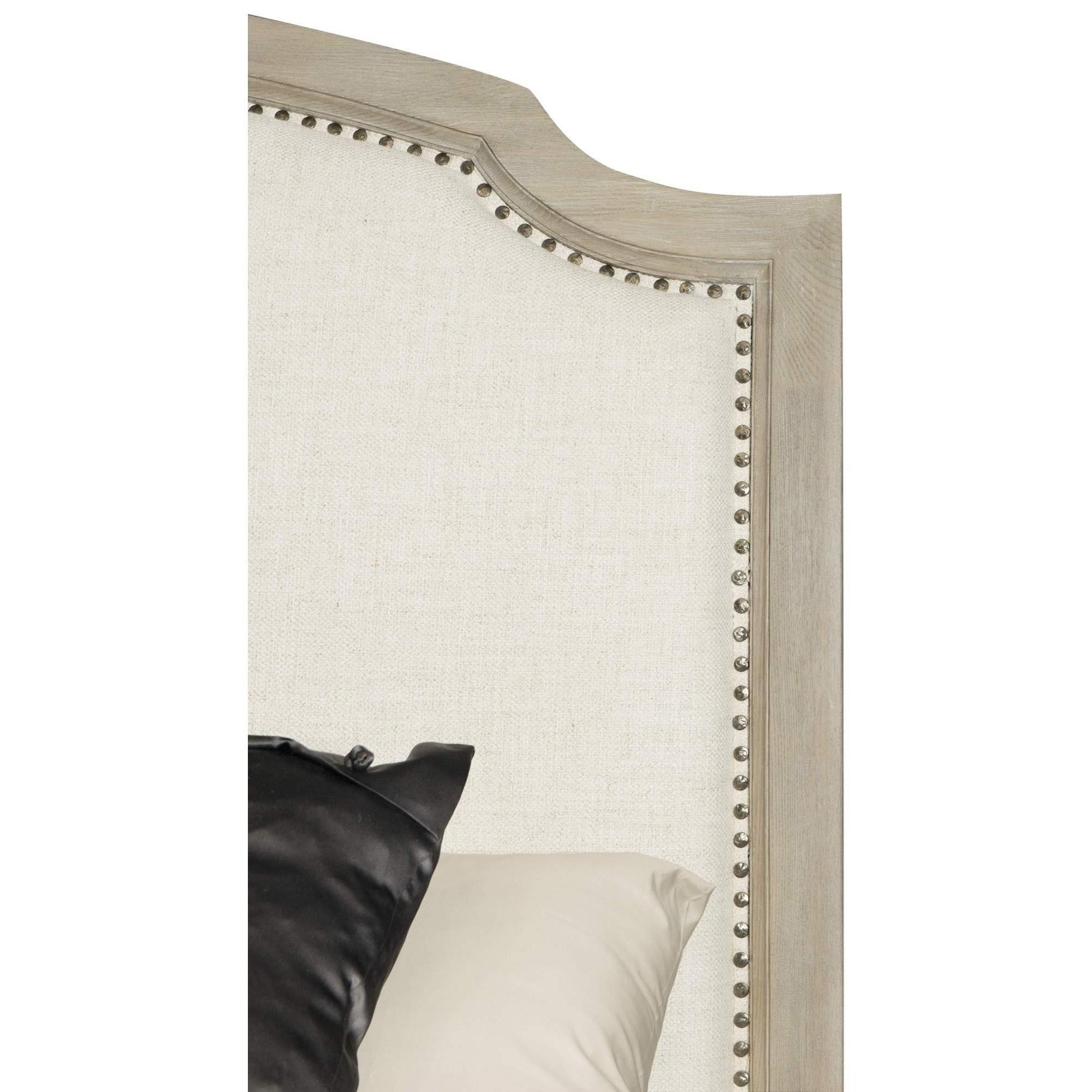 Santa barbara upholstered sleigh sale bed